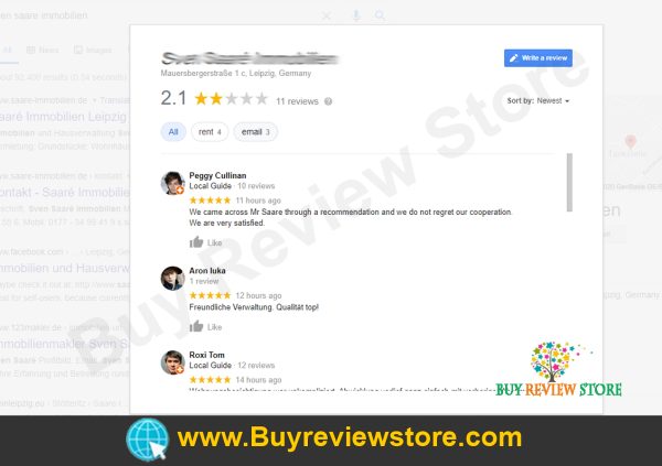 Google Places 5 Star Reviews Proof 7