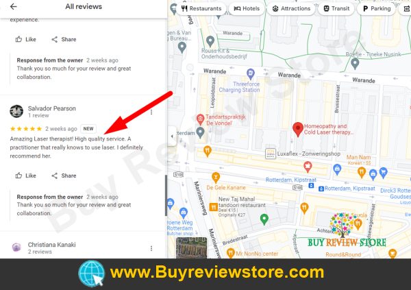 Google Business 5 Star Reviews Proof 3