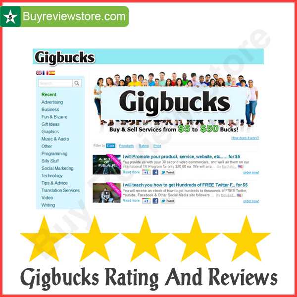Buy Gigbucks Rating And Reviews